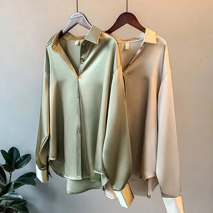 MYRA BLOUSE – Elegant Silk Blouse for Women in a Luxurious Design