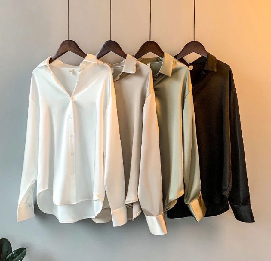 MYRA BLOUSE – Elegant Silk Blouse for Women in a Luxurious Design