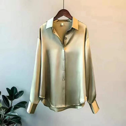 MYRA BLOUSE – Elegant Silk Blouse for Women in a Luxurious Design