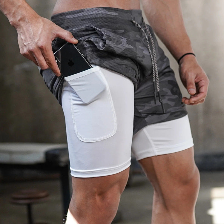 Pantalones cortos Maverick Camo – Pantalones cortos deportivos de camuflaje para hombre
