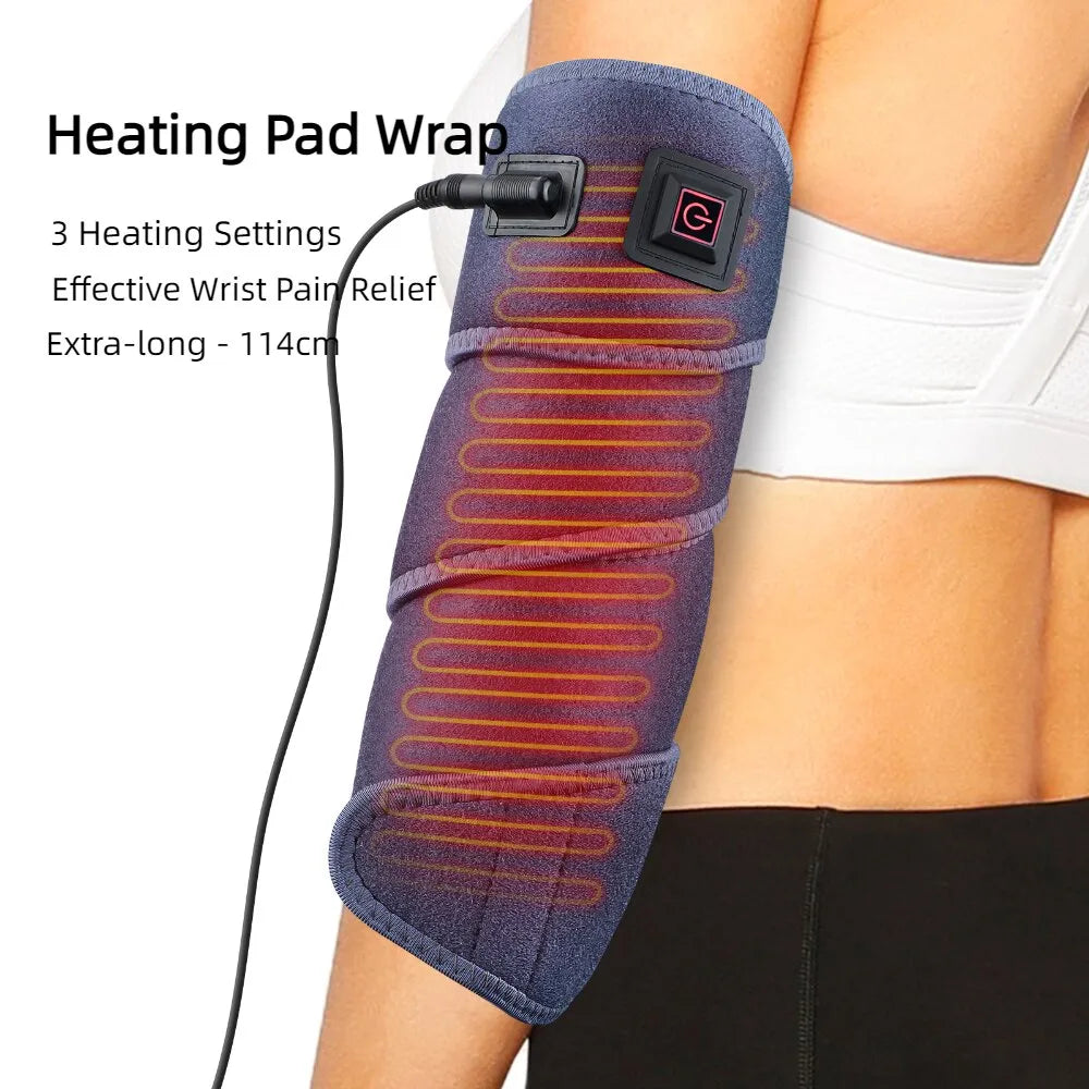  Thermorelief Heating pillow back - adjustable temperature for pain relief-3