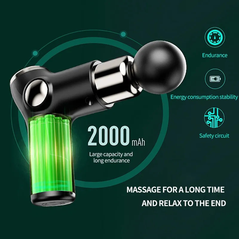  Vardipulse - portable massage gun with powerful vibration for muscle relaxation-5