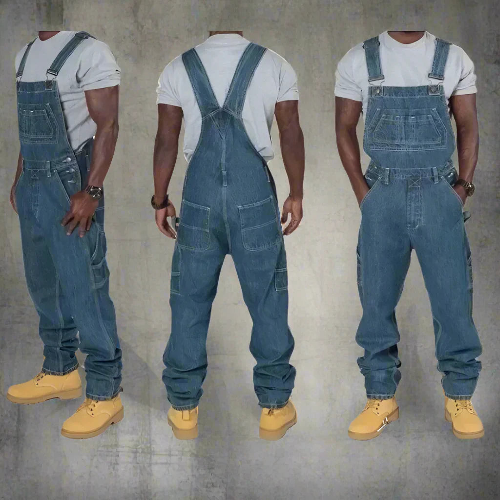 URBANDENIM - Denim-Overalls für Männer mit Stil und Komfort
