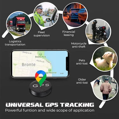 Mini localizzatore GPS magnetico - Tracciamento della posizione in tempo reale con batteria a lunga durata