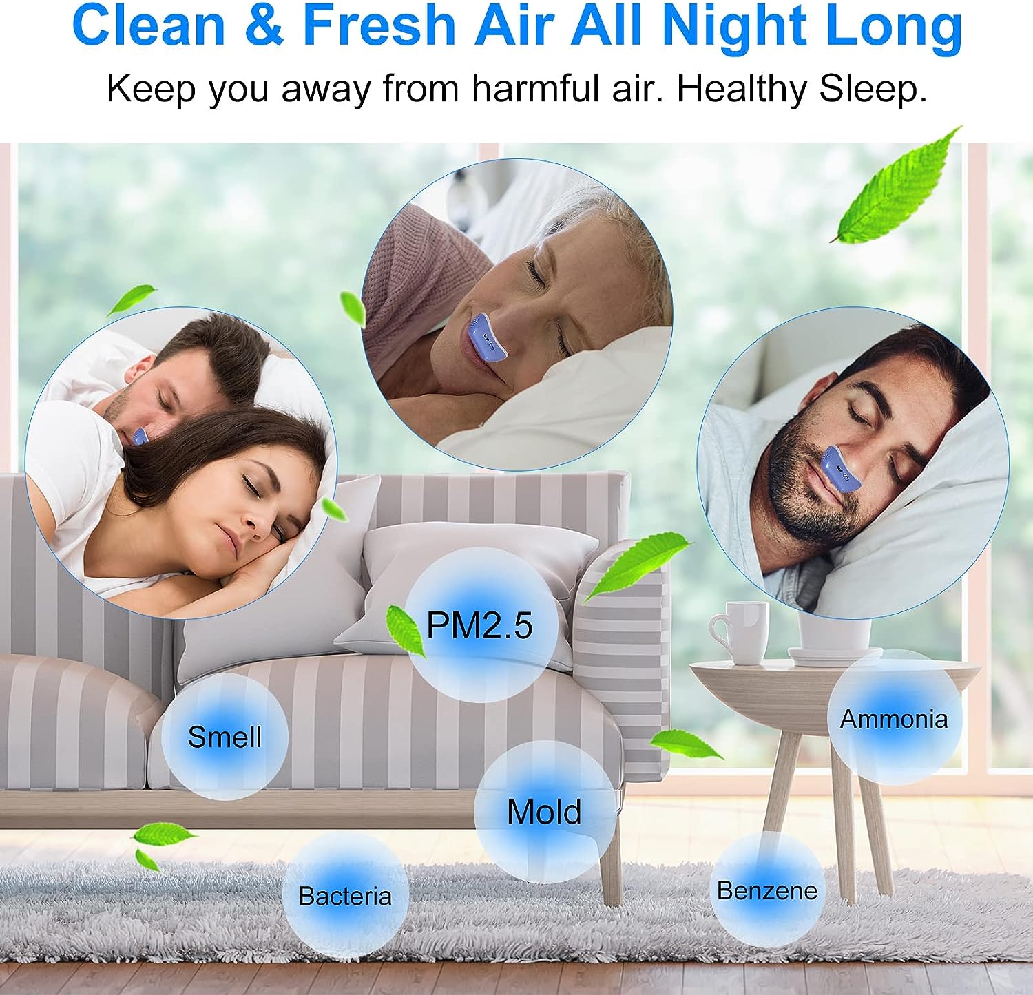 Microbreath-compact CPAP device against snoring & sleep apnea 2
