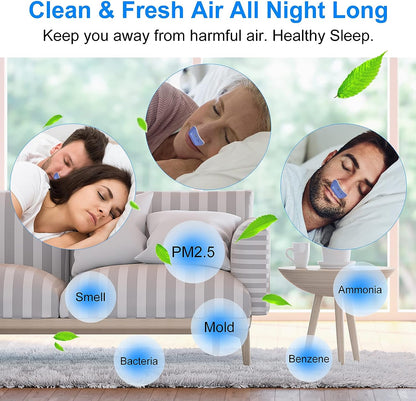 Microbreath-compact CPAP device against snoring & sleep apnea 2