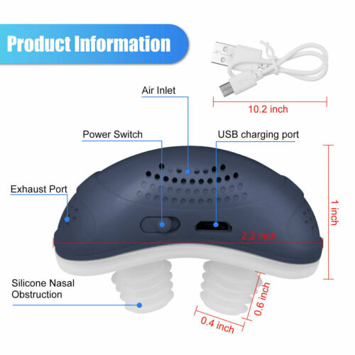 Microbreath-compact CPAP device against snoring & sleep apnea 5