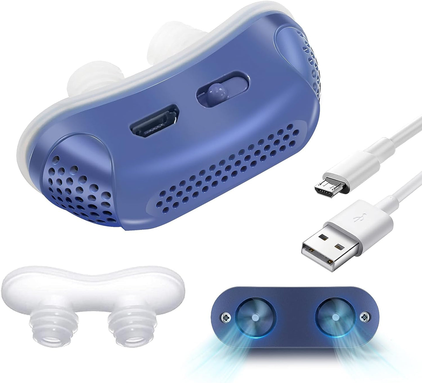 Microbreath-compact CPAP device against snoring & sleep apnea 7