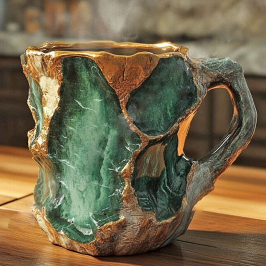 Mineral Crystal – Elegant crystal coffee cup for stylish enjoyment