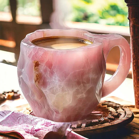 Mineral Crystal – Elegant crystal coffee cup for stylish enjoyment