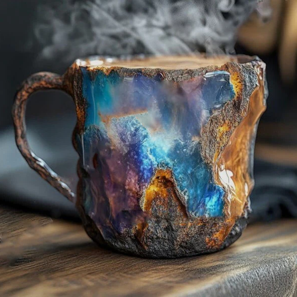 Mineral Crystal – Elegant crystal coffee cup for stylish enjoyment