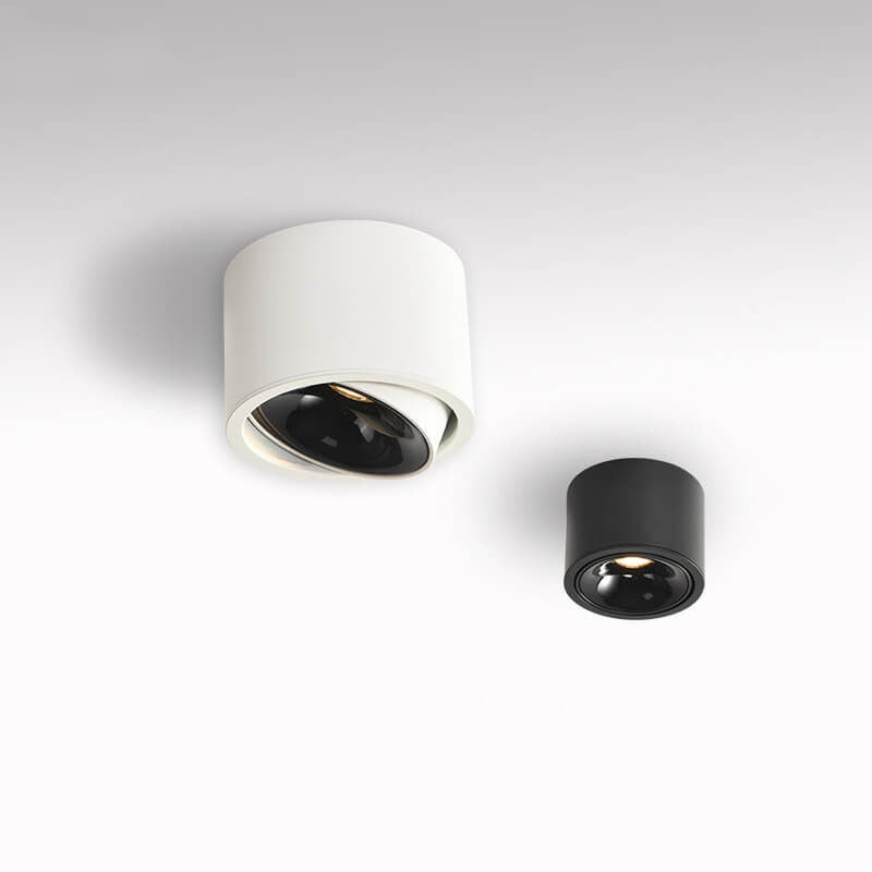 Minispot LED - minimalist ceiling lamp with adjustable lighting spot 1