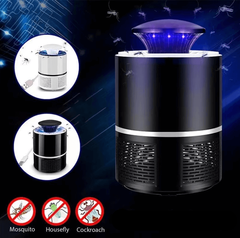 Mosquitrap-quiet UV mosquito lamp with USB & anti-shock system 2