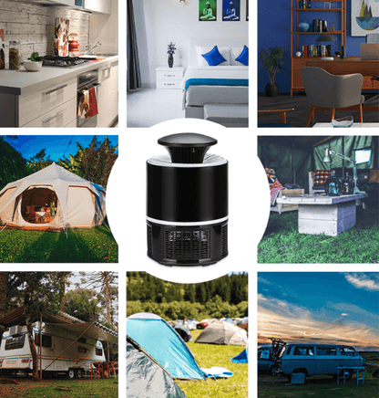 Mosquitrap-quiet UV mosquito lamp with USB & anti-shock system 5
