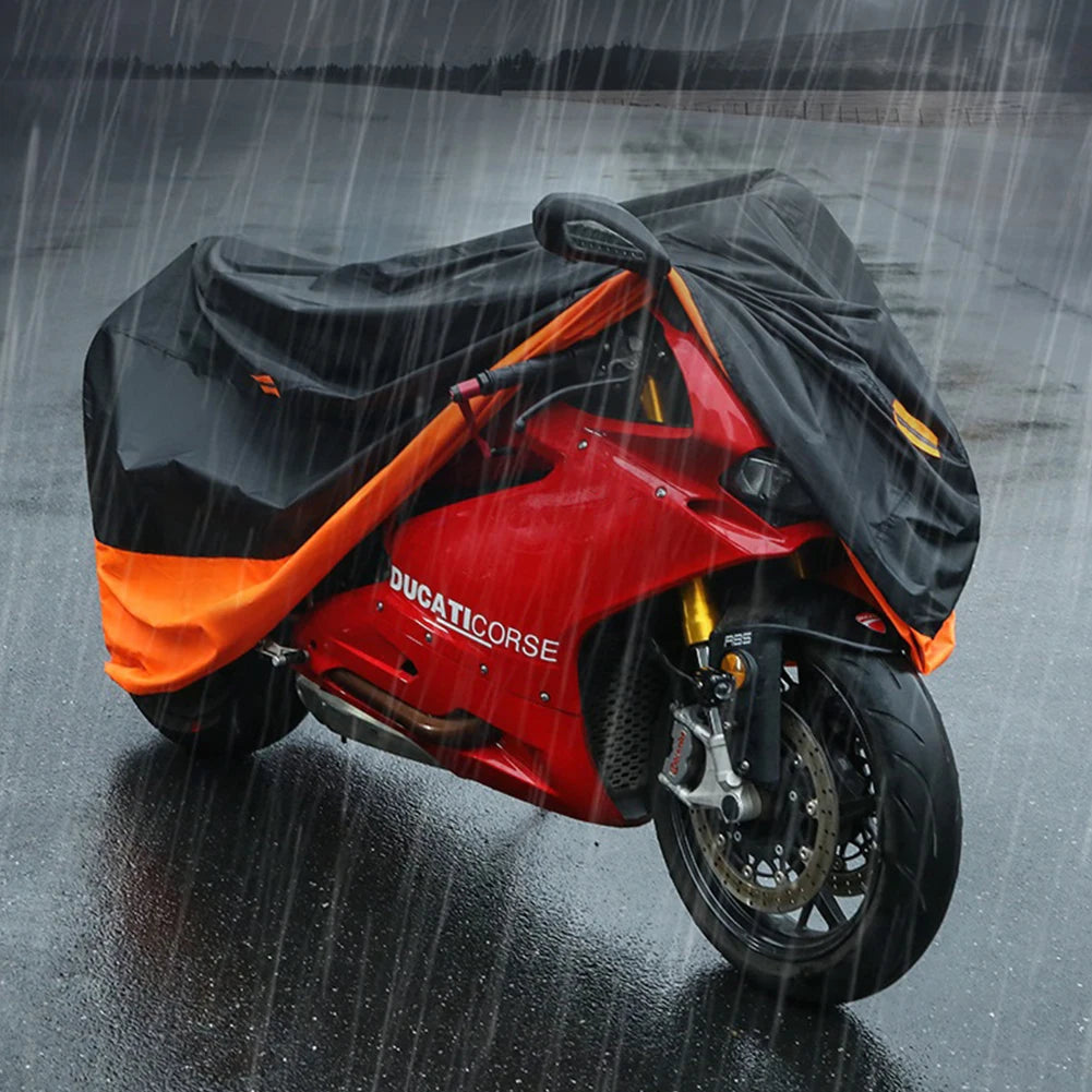 MotoShield – Universal Motorcycle Cover with UV & Weather Protection