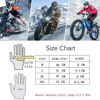 Motoleather Gloves-Leather motorcycle gloves with protective pads & breathing active perforation 1