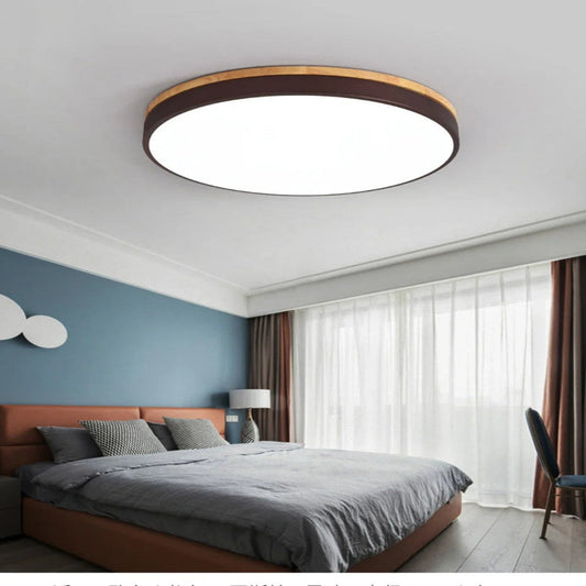 NORDLUMINA LIGHT - Moderne Deckenleuchte aus Naturholz für jeden Raum