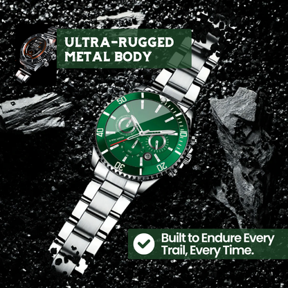 Nexos Pro – Tactical Smartwatch with GPS & 21-Day Battery