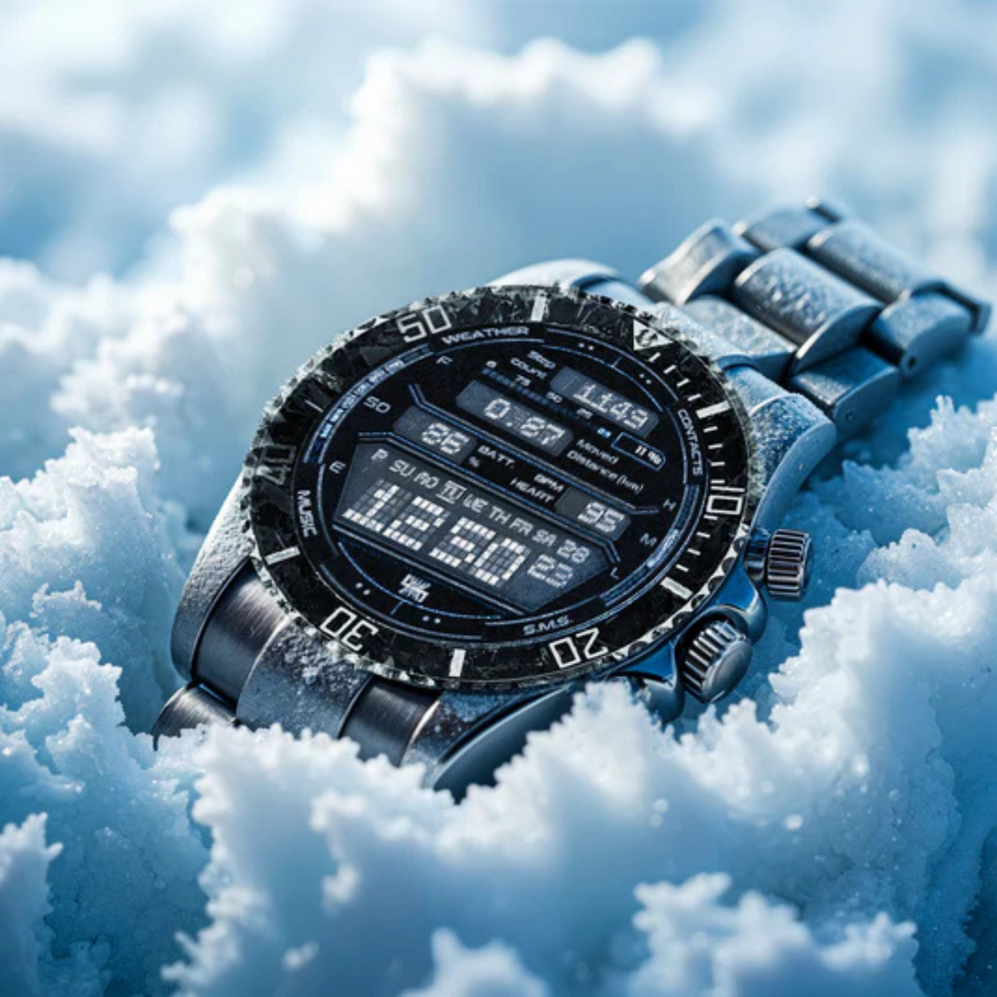 Nexos Pro – Tactical Smartwatch with GPS & 21-Day Battery