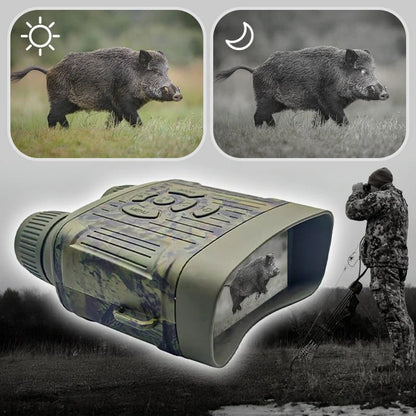 NightPulse – Night vision binoculars with infrared technology & recording function