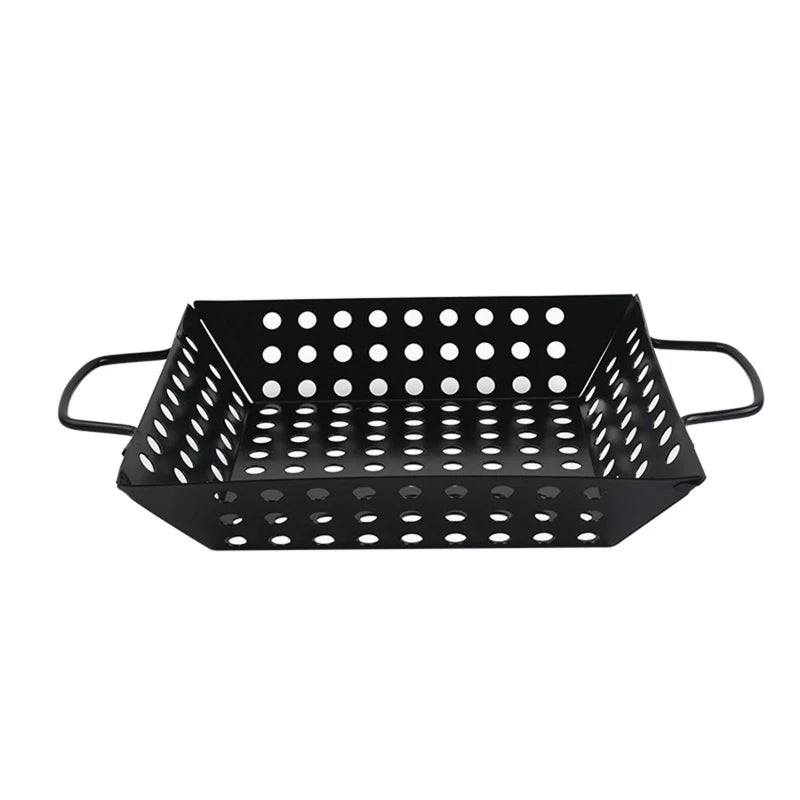 GRILL BASKET – Non-Stick BBQ Tool for Easy Grilling