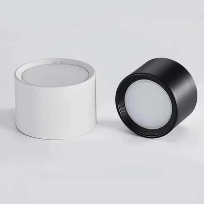 NordicGlow – Lámpara de techo LED moderna en negro y blanco