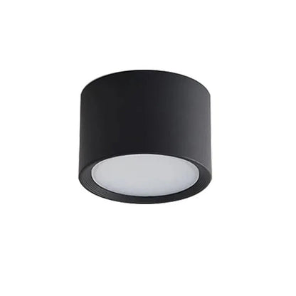 NordicGlow – Lámpara de techo LED moderna en negro y blanco