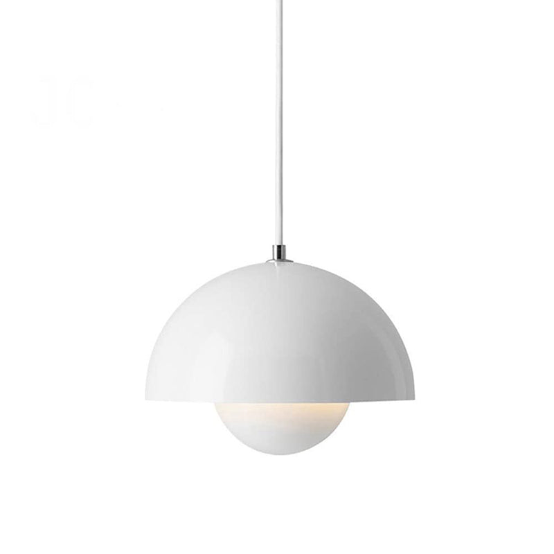 Nordic FlowerPot Pendant Light - Danish design for cozy bedroom lighting 14