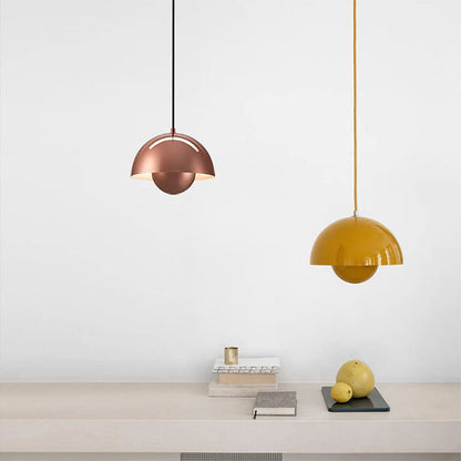 Nordic FlowerPot Pendant Light - Danish design for cozy bedroom lighting 3
