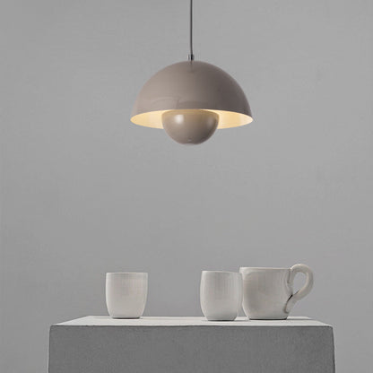 Nordic FlowerPot Pendant Light - Danish design for cozy bedroom lighting 6