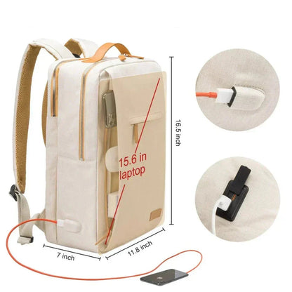 Nova Travel Backpack - Multifunctional Laptop Bag with USB Charging Port 6