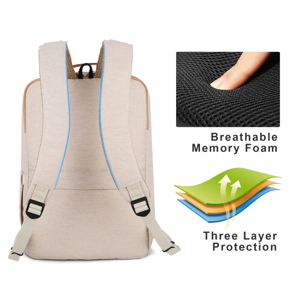 Nova Travel Backpack - Multifunctional Laptop Bag with USB Charging Port 7