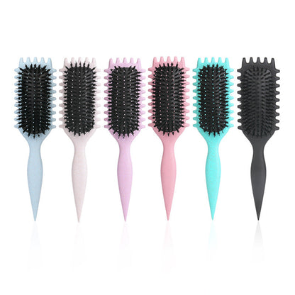  Curlmaster-3-in-1 hairbrush for frizz-free styling and bright curls-3