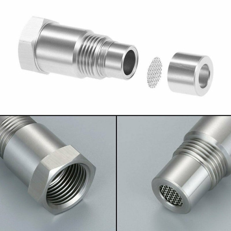 O2 Sensor Adapter - M18*1.5 Check Engine Light Eliminator for Off-Road Use 7