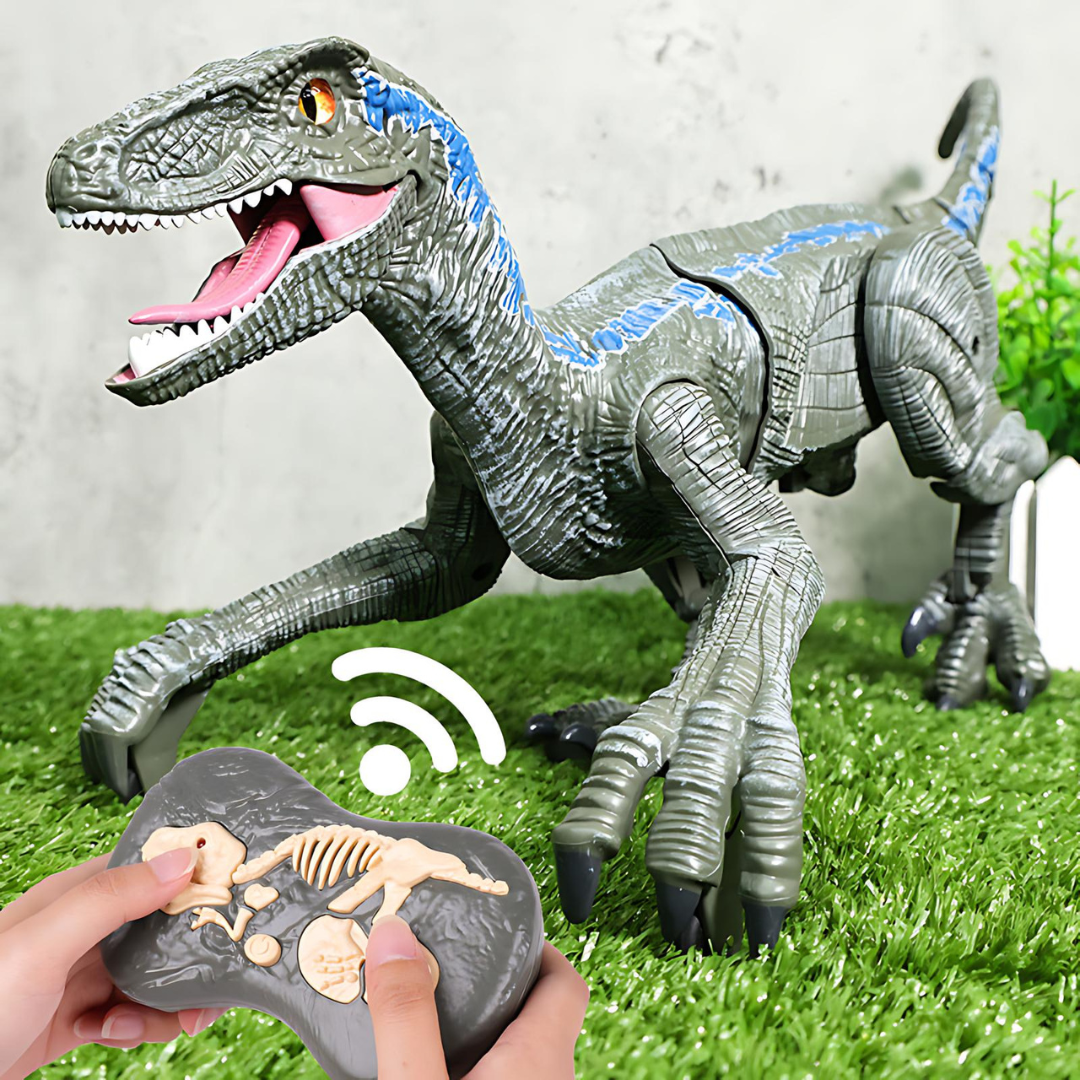 Roarbot RC Dino - Op afstand bestuurbare dinosaurus met licht, geluid en neveleffecten - Realistisch loop- en brulplezier