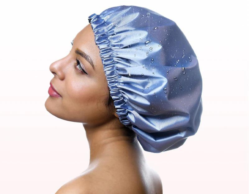  SatinGlow - luxurious hair cap from satin for optimal hair protection at night-3