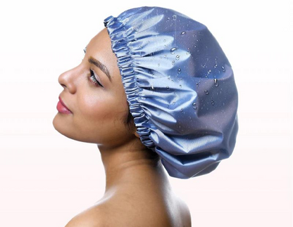  SatinGlow - luxurious hair cap from satin for optimal hair protection at night-3