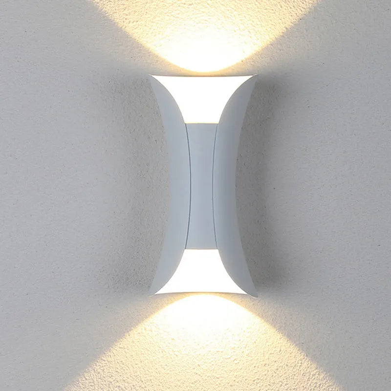 Orr Curved Outdoor Led Light - weatherproof wall lamp with IP65 protection 8
