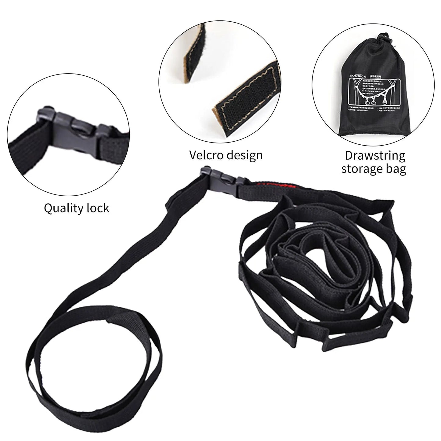 Outdoor Gear Rope – Adjustable Hanging Lanyard for Camping & Hiking