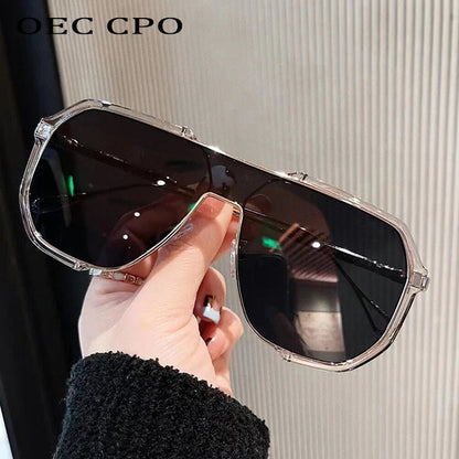 VOGUEVIEW SHADES – Oversized Square Sunglasses with UV400 & Photochromic Lenses