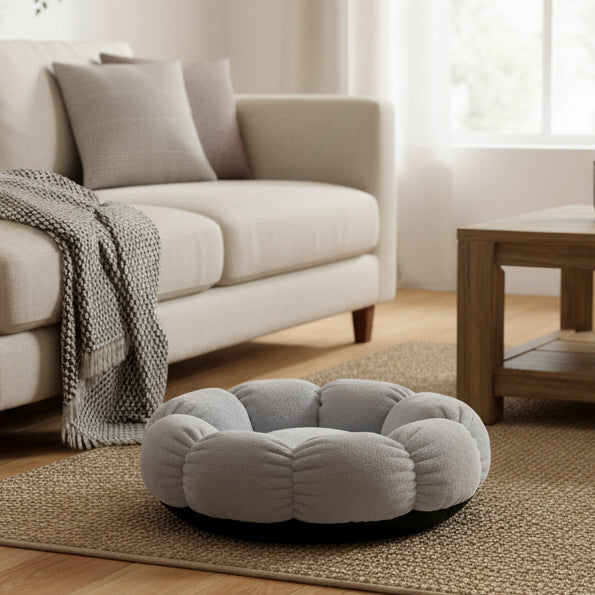 PETALREST – Flower Shape Cat Bed Designed for Deep Sleep and Cozy Comfort 0