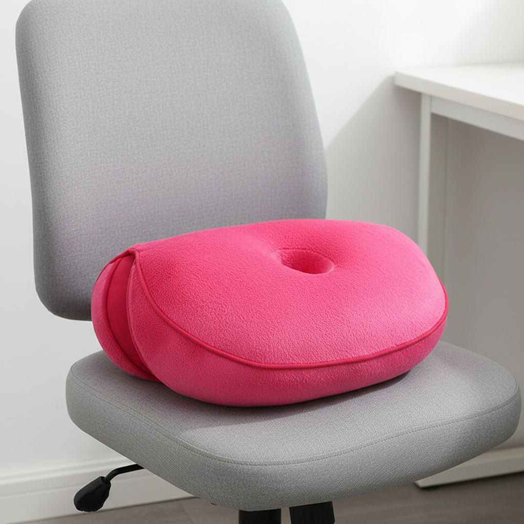 POSTUREPAD – Orthopedic Foam Seat Cushion for Ergonomic Back and Coccyx Support 0