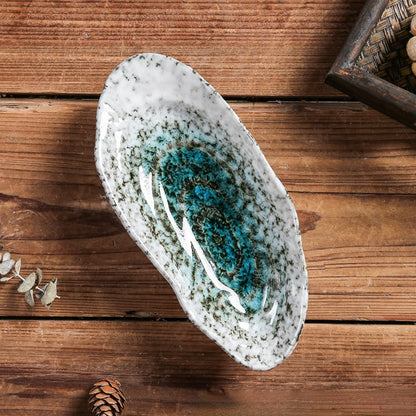 Shellora – Elegante vajilla de cerámica con forma de concha para una mesa con estilo