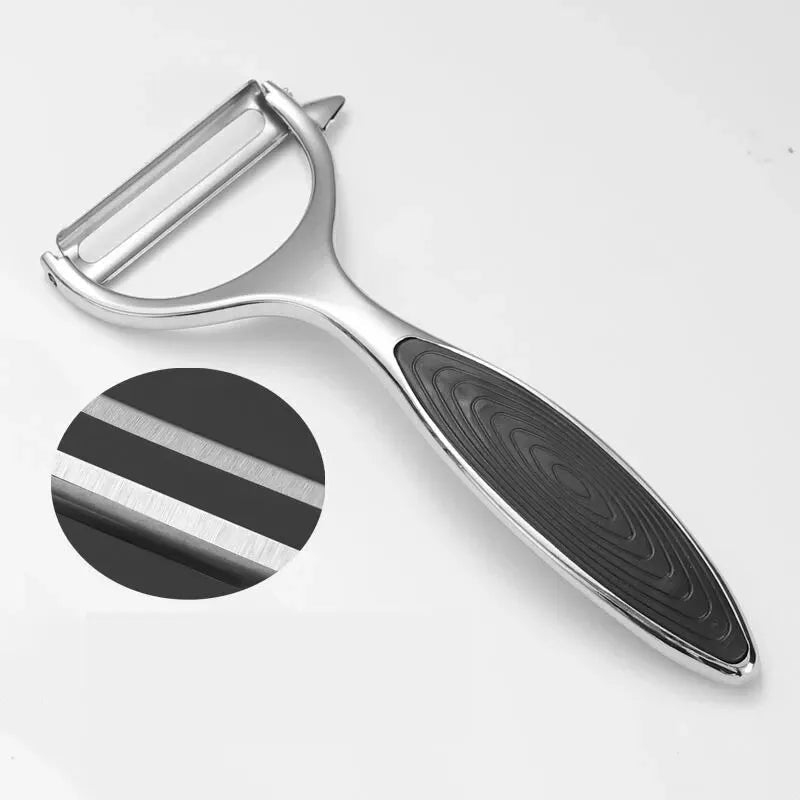 PeelPro – Ergonomický škrabka na ovocie a zeleninu z nehrdzavejúcej ocele