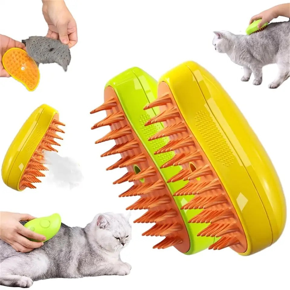 Petsteam - steam brush for pets for gentle fur care 0