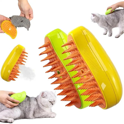 Petsteam - steam brush for pets for gentle fur care 0