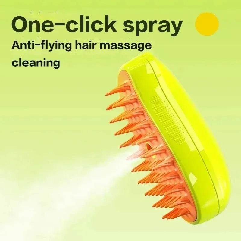 Petsteam - steam brush for pets for gentle fur care 1