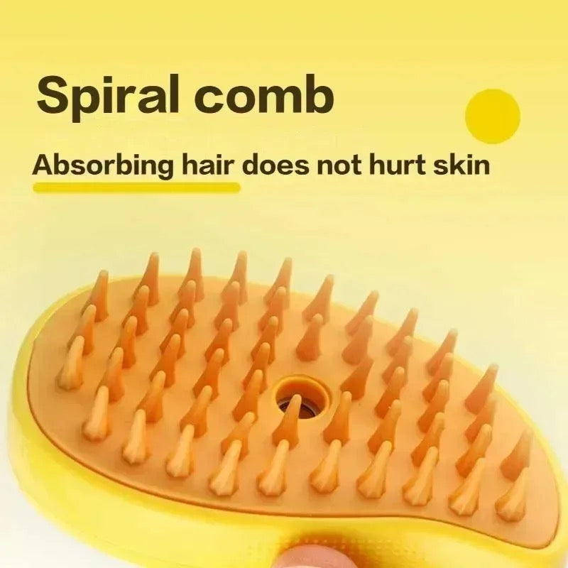 Petsteam - steam brush for pets for gentle fur care 2