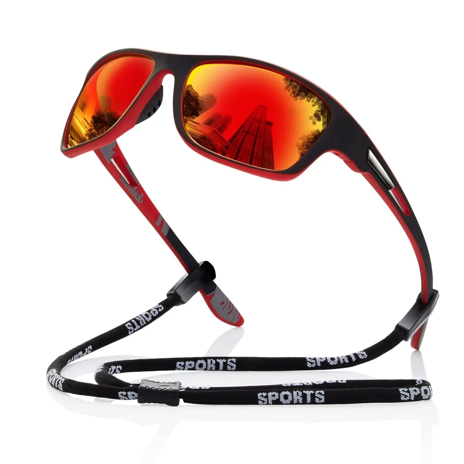 Polarsportx Pro-polarized sports sun glasses with UV400 protection for outdoor & everyday life 0