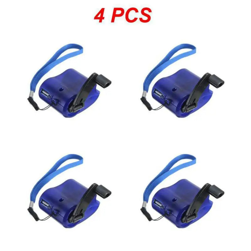 HandCrank Charge – Portable USB Emergency Charger for Outdoor Survival